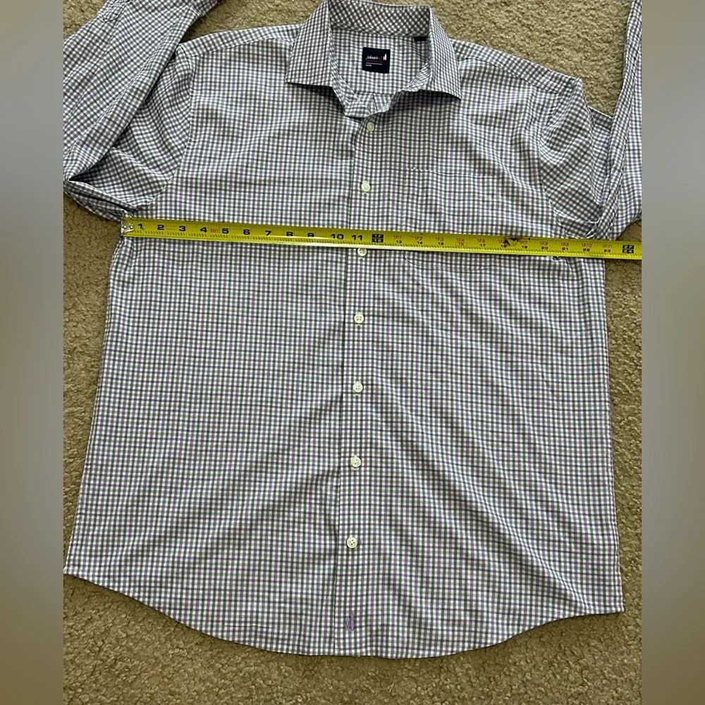 Johnnie-O Men’s Large Acadia Prep Performance Button Down Shirt - Picture 7 of 9